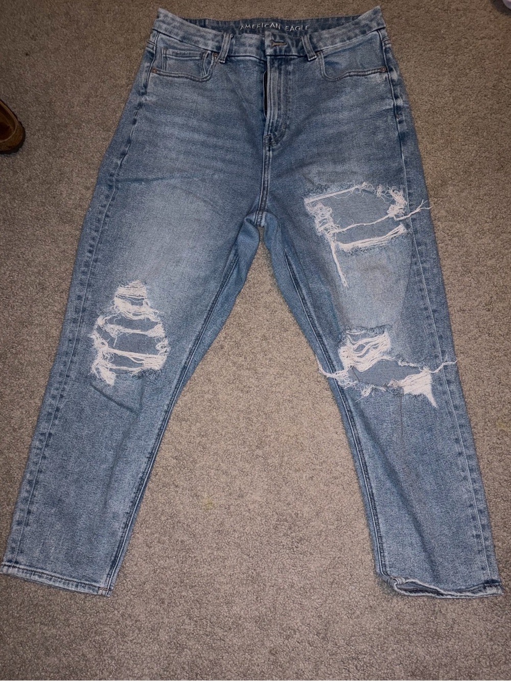American Eagle Outfitters curvy mom jeans, short size 12
